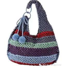 毛線編織的包包,每一款都是精品